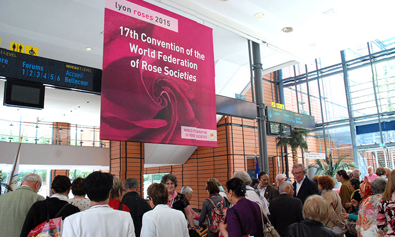 Lyon Roses 2015 - 17ème Convention mondiale des Sociétés de Roses de Lyon